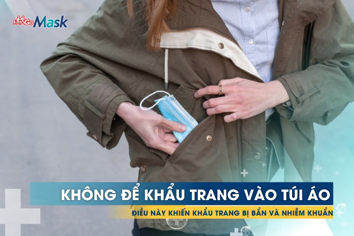 cách dùng khẩu trang y tế